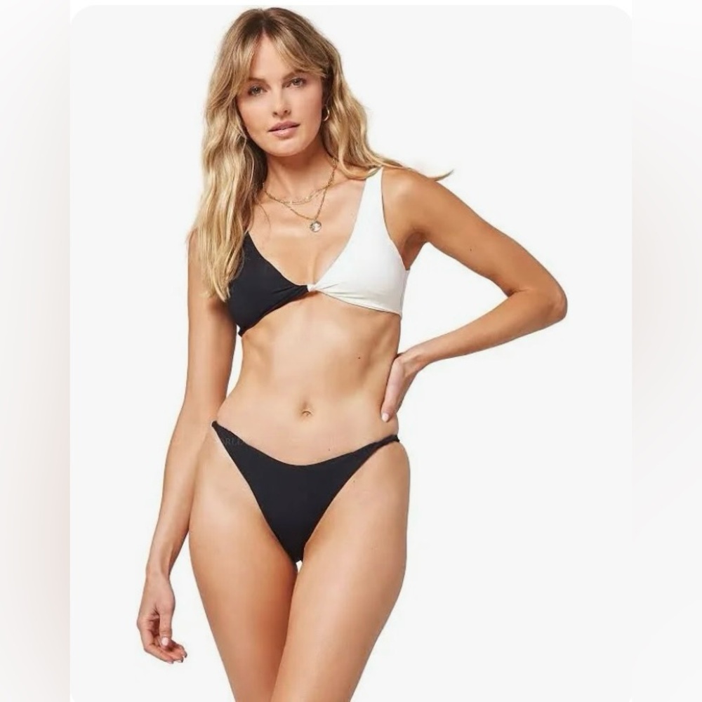 L*Space Black and White Bikini